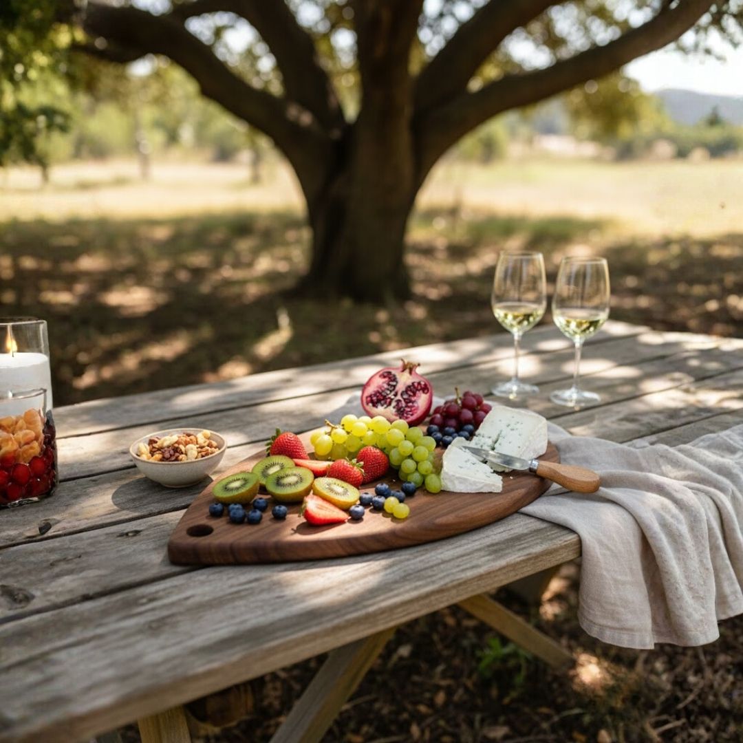 Elegant Oval Chopping Board for Culinary Excellence